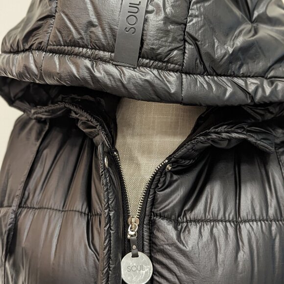 Soul of Mu Long black vest. One size fits all - Picture 4 of 5